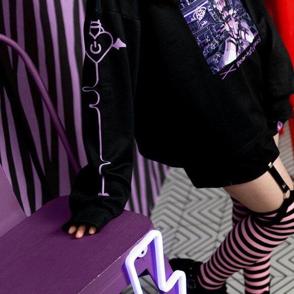 ACDC RAG Peach Punch Addictive Akuma Long Sleeves Tee - Picture 6 of 8